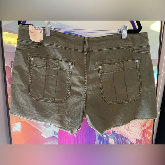 NWT Pilcro low-rise wanderer shorts - sz 32 - Picture 5 of 7